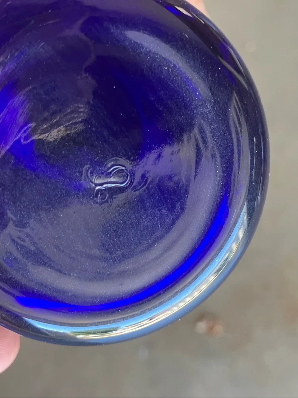 Vintage Libbey Metropolitan Cobalt Blue Glass Tumbler Set (12 - 16 oz, 6 - 8 oz)